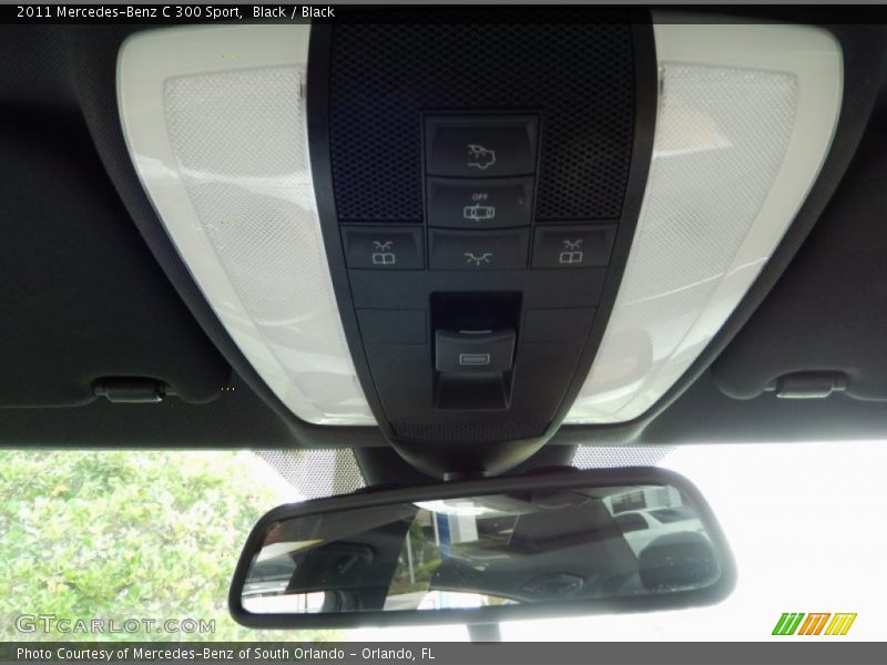 Black / Black 2011 Mercedes-Benz C 300 Sport