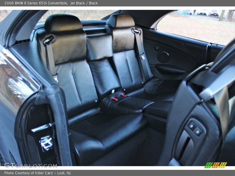 Jet Black / Black 2006 BMW 6 Series 650i Convertible