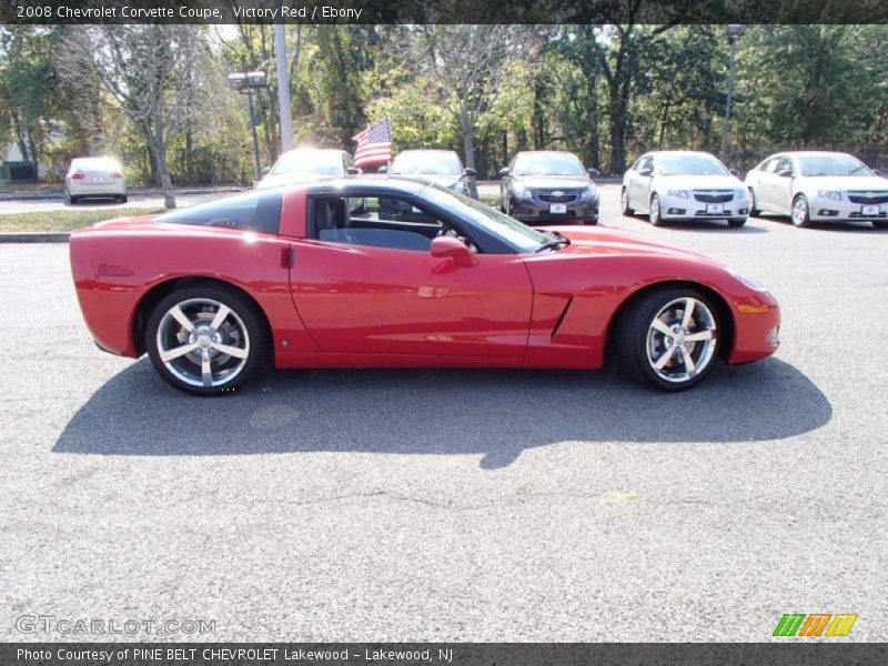 Victory Red / Ebony 2008 Chevrolet Corvette Coupe