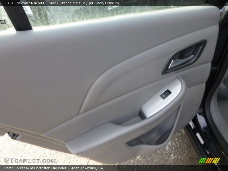 Black Granite Metallic / Jet Black/Titanium 2014 Chevrolet Malibu LS