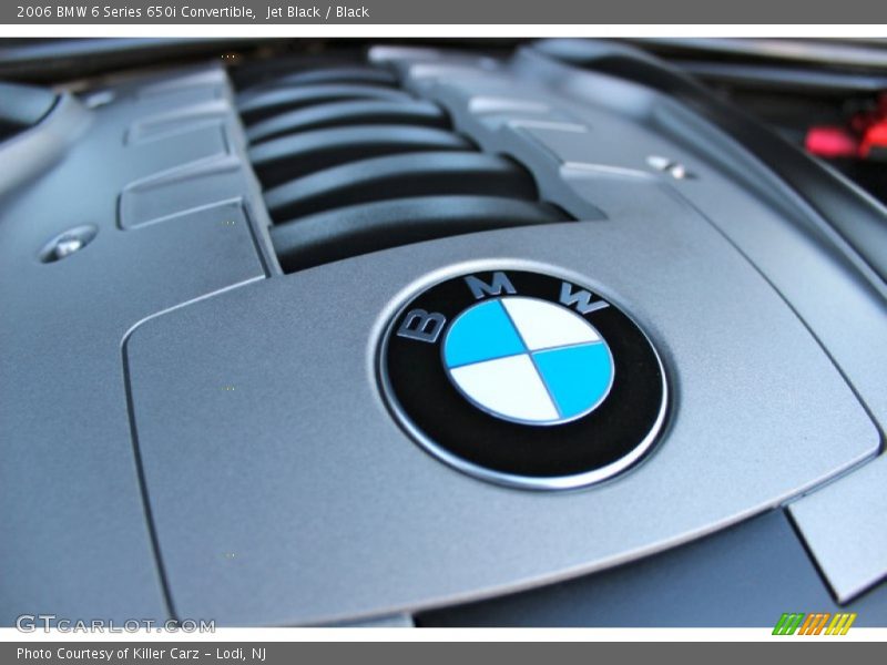 Jet Black / Black 2006 BMW 6 Series 650i Convertible