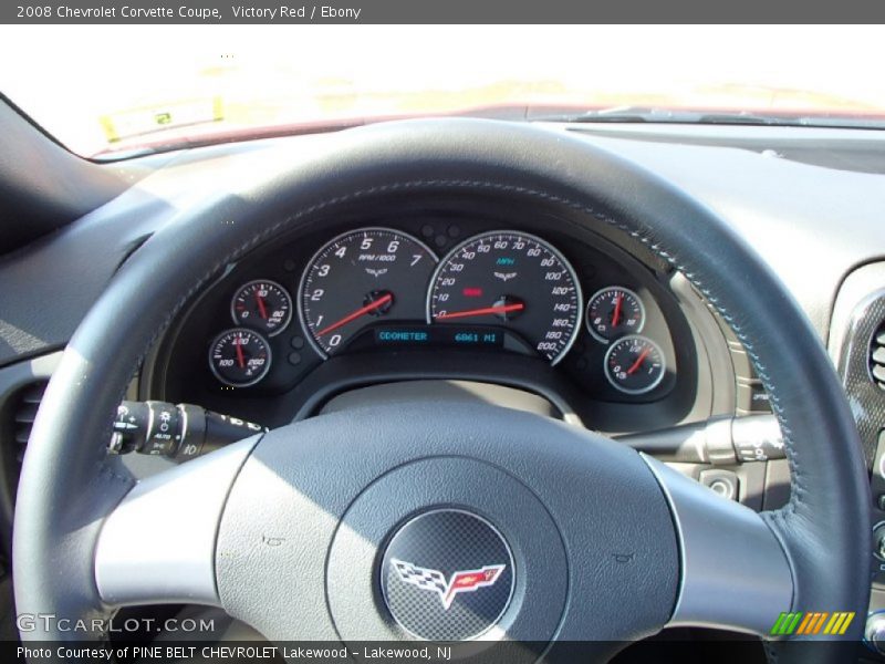 Victory Red / Ebony 2008 Chevrolet Corvette Coupe
