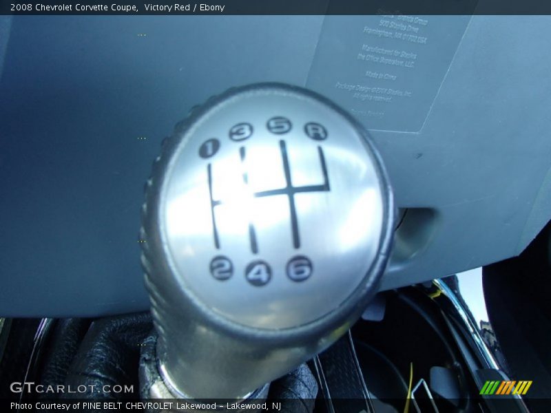 Victory Red / Ebony 2008 Chevrolet Corvette Coupe