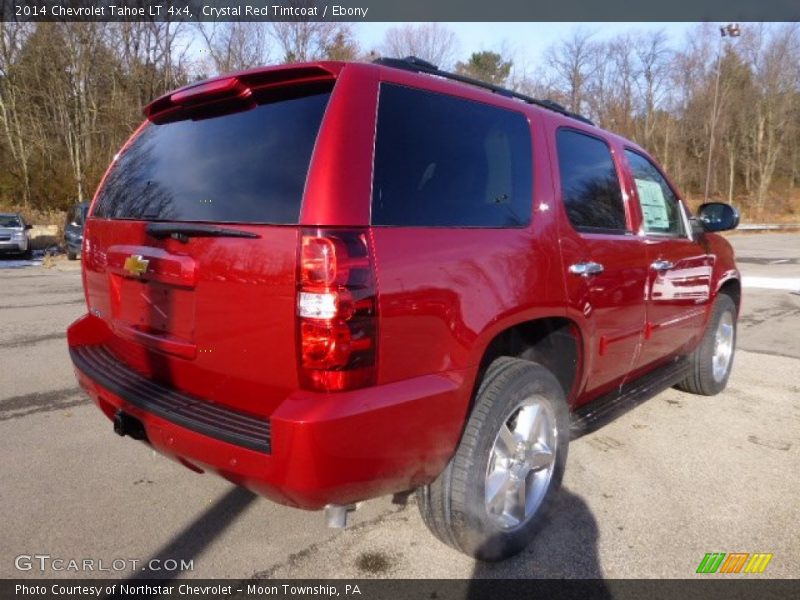 Crystal Red Tintcoat / Ebony 2014 Chevrolet Tahoe LT 4x4