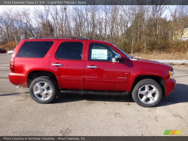 Crystal Red Tintcoat / Ebony 2014 Chevrolet Tahoe LT 4x4