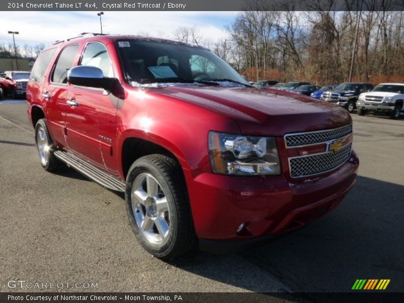Crystal Red Tintcoat / Ebony 2014 Chevrolet Tahoe LT 4x4