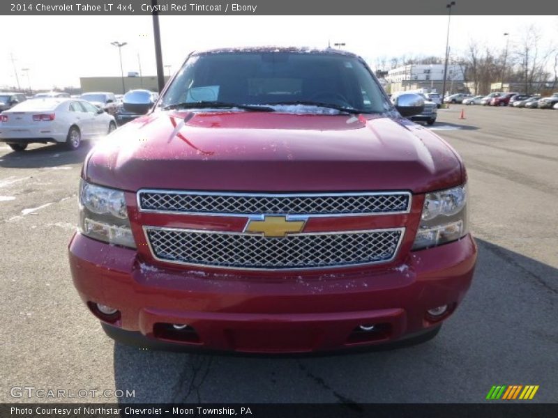 Crystal Red Tintcoat / Ebony 2014 Chevrolet Tahoe LT 4x4