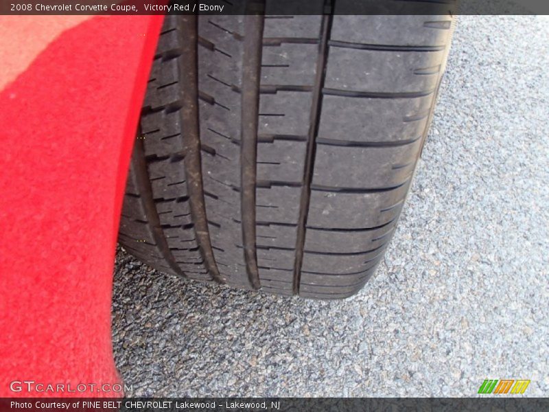 Victory Red / Ebony 2008 Chevrolet Corvette Coupe