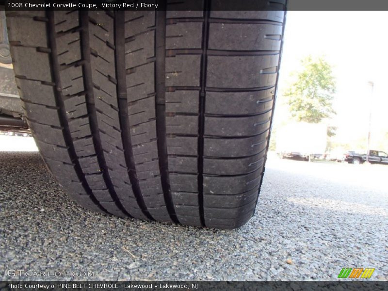 Victory Red / Ebony 2008 Chevrolet Corvette Coupe