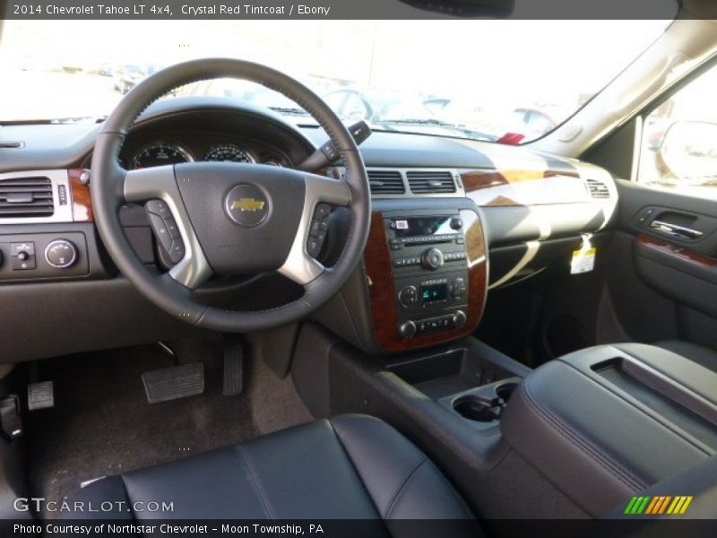 Crystal Red Tintcoat / Ebony 2014 Chevrolet Tahoe LT 4x4