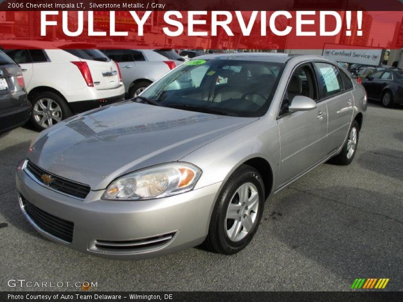 Silverstone Metallic / Gray 2006 Chevrolet Impala LT