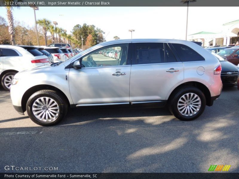 Ingot Silver Metallic / Charcoal Black 2012 Lincoln MKX FWD