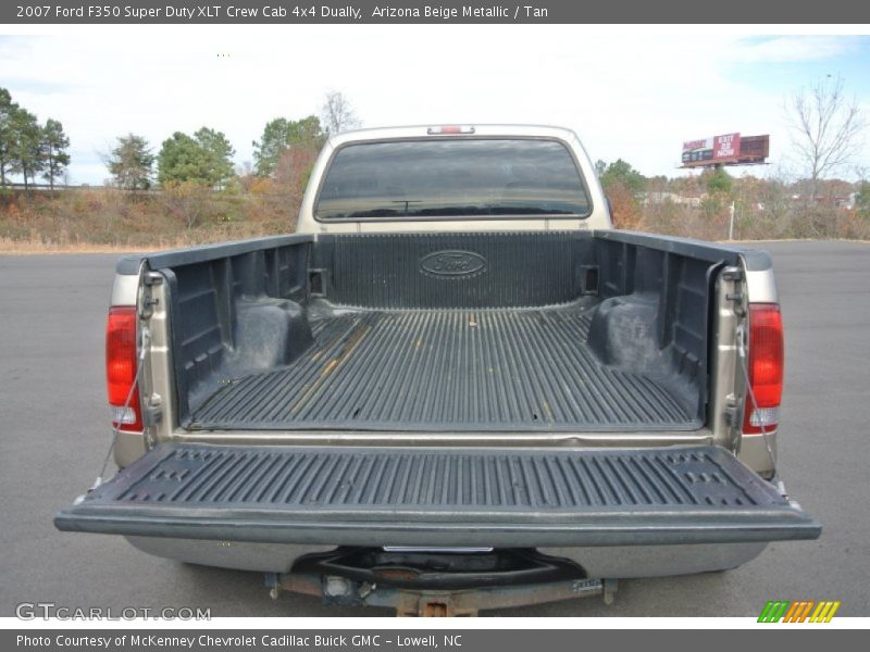 Arizona Beige Metallic / Tan 2007 Ford F350 Super Duty XLT Crew Cab 4x4 Dually