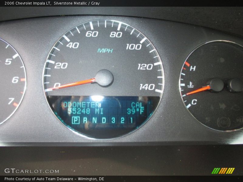 Silverstone Metallic / Gray 2006 Chevrolet Impala LT