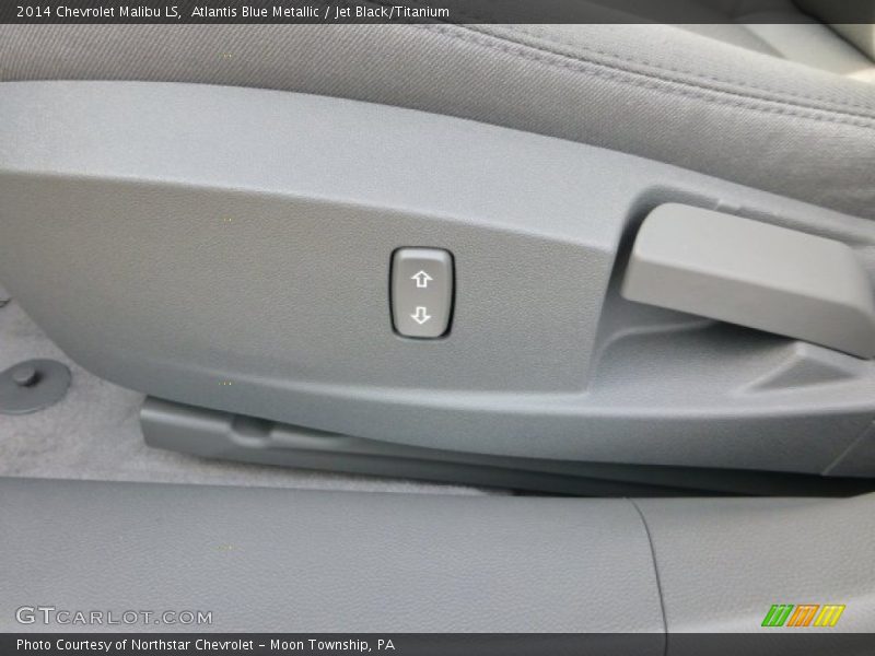 Atlantis Blue Metallic / Jet Black/Titanium 2014 Chevrolet Malibu LS