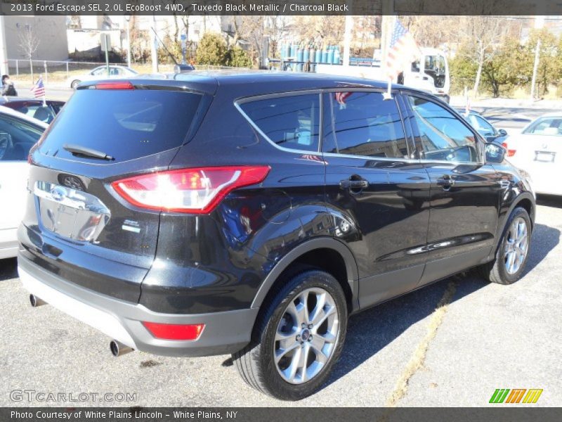 Tuxedo Black Metallic / Charcoal Black 2013 Ford Escape SEL 2.0L EcoBoost 4WD