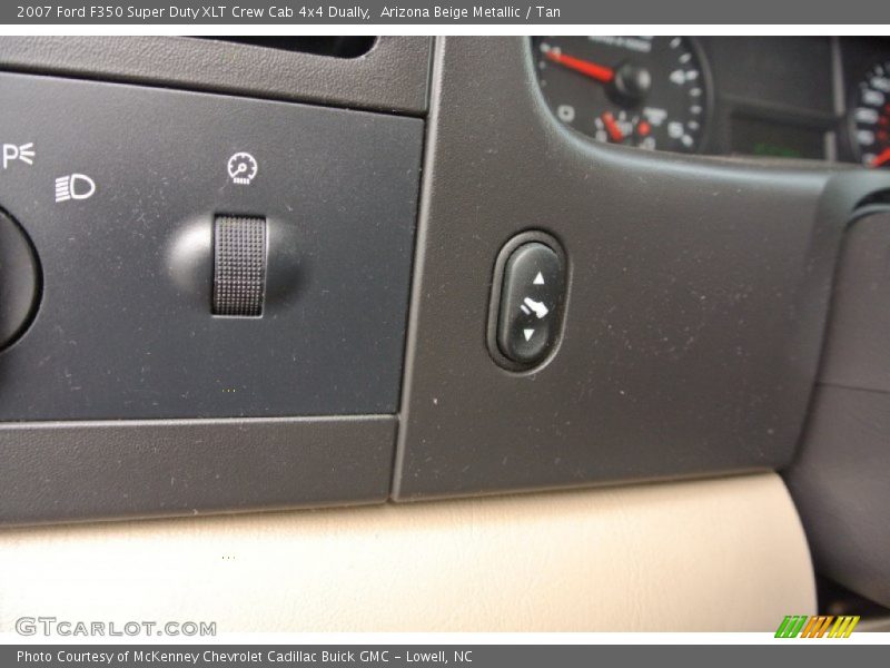Arizona Beige Metallic / Tan 2007 Ford F350 Super Duty XLT Crew Cab 4x4 Dually