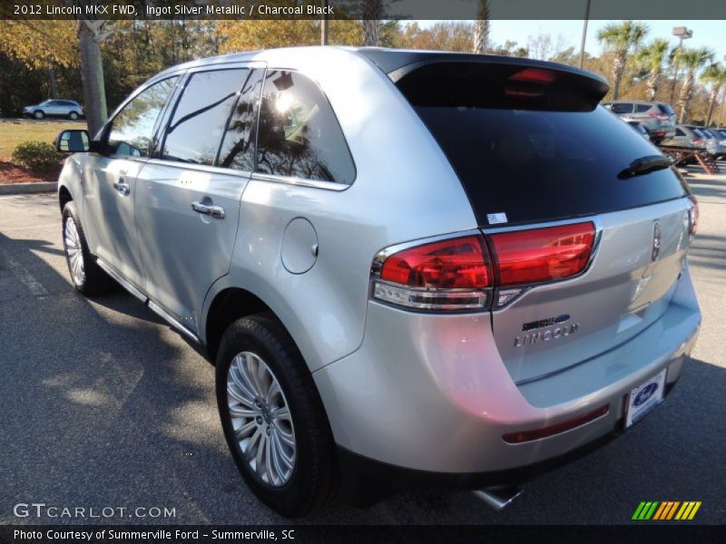 Ingot Silver Metallic / Charcoal Black 2012 Lincoln MKX FWD