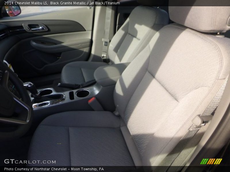 Black Granite Metallic / Jet Black/Titanium 2014 Chevrolet Malibu LS