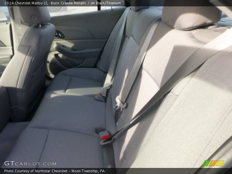 Black Granite Metallic / Jet Black/Titanium 2014 Chevrolet Malibu LS