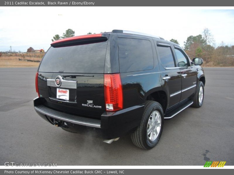Black Raven / Ebony/Ebony 2011 Cadillac Escalade