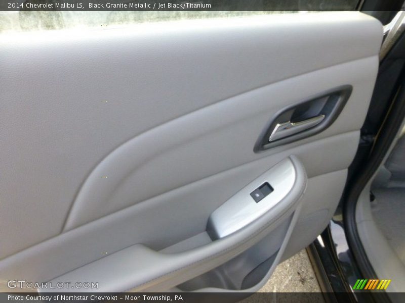 Black Granite Metallic / Jet Black/Titanium 2014 Chevrolet Malibu LS