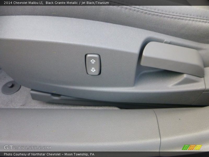 Black Granite Metallic / Jet Black/Titanium 2014 Chevrolet Malibu LS