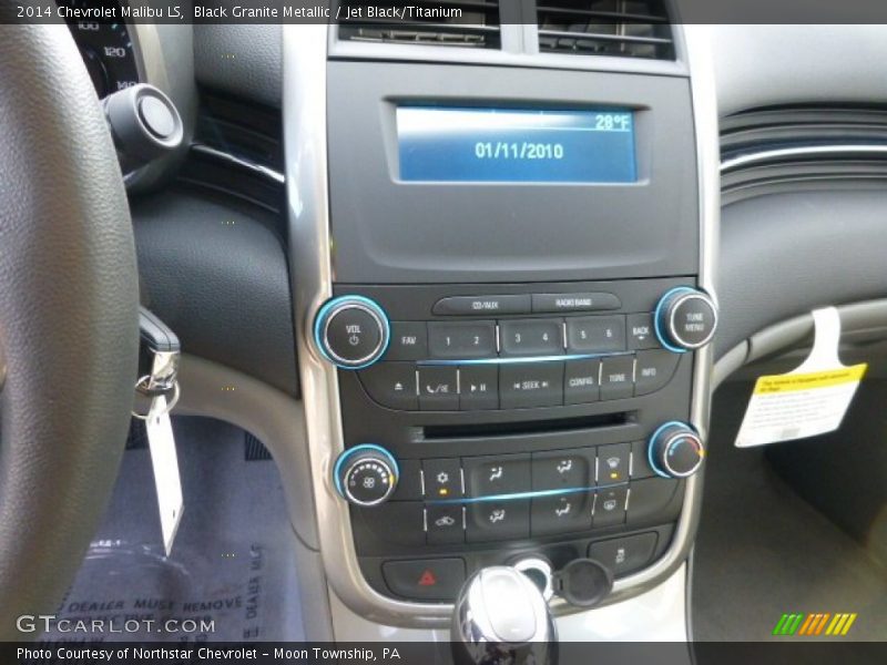 Black Granite Metallic / Jet Black/Titanium 2014 Chevrolet Malibu LS