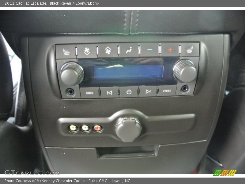 Black Raven / Ebony/Ebony 2011 Cadillac Escalade