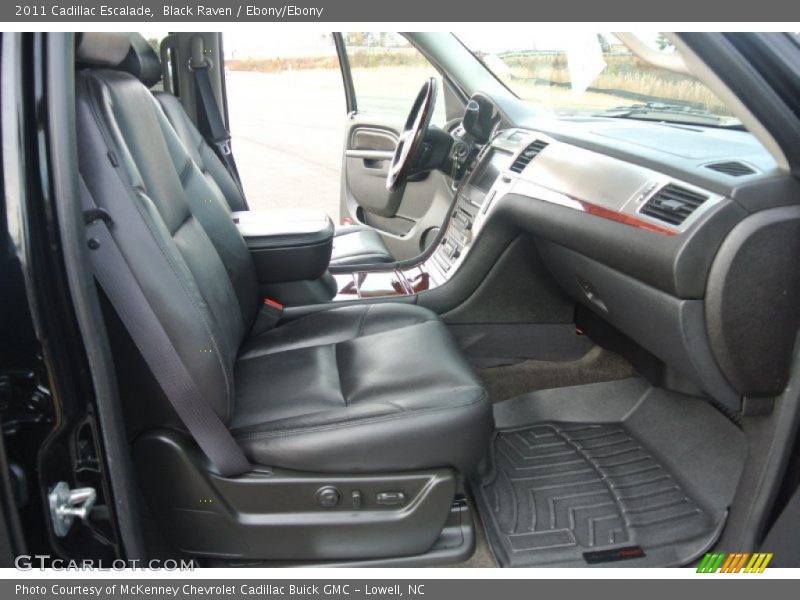Black Raven / Ebony/Ebony 2011 Cadillac Escalade