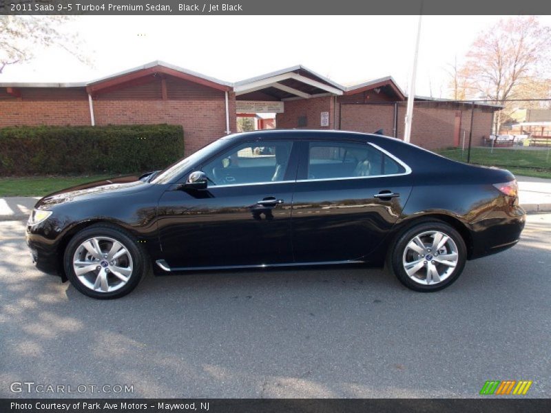 Black / Jet Black 2011 Saab 9-5 Turbo4 Premium Sedan