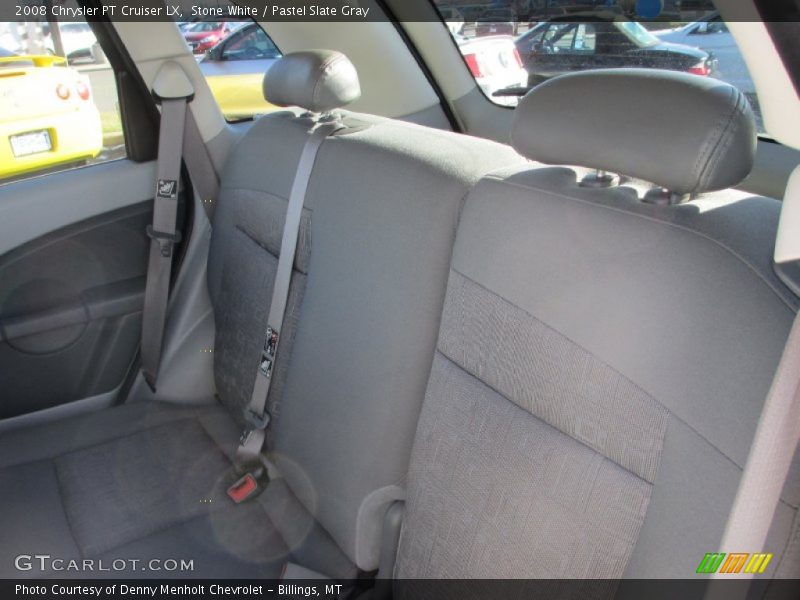 Stone White / Pastel Slate Gray 2008 Chrysler PT Cruiser LX