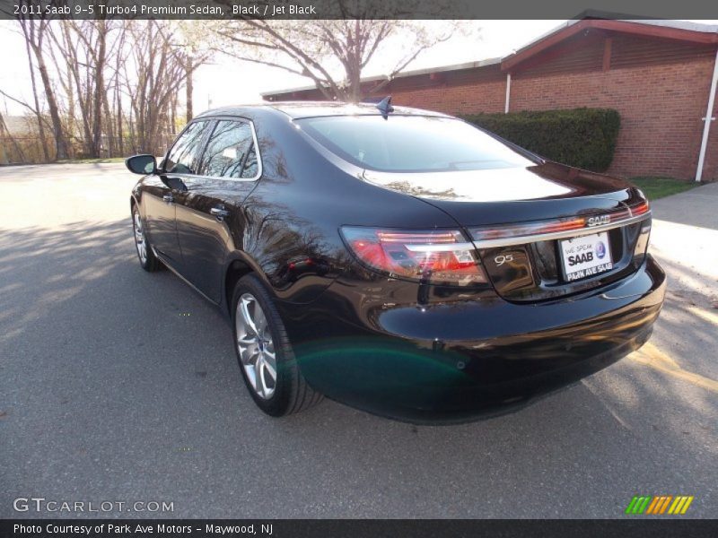 Black / Jet Black 2011 Saab 9-5 Turbo4 Premium Sedan