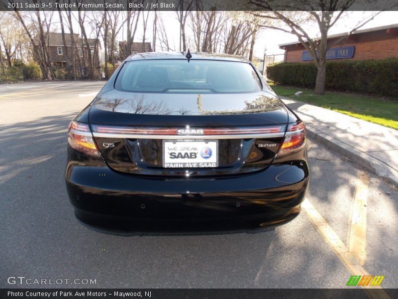 Black / Jet Black 2011 Saab 9-5 Turbo4 Premium Sedan