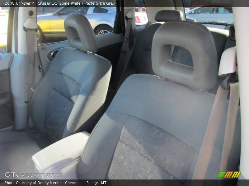 Stone White / Pastel Slate Gray 2008 Chrysler PT Cruiser LX
