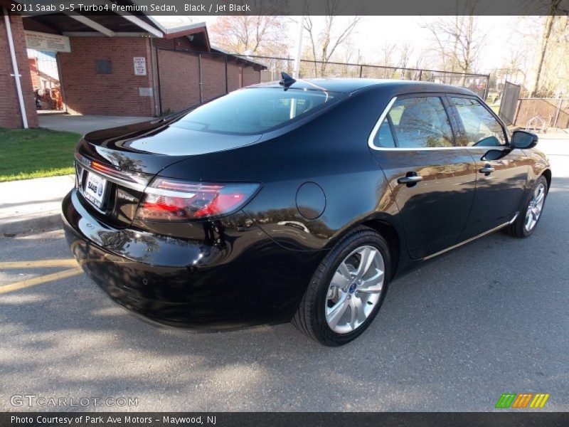 Black / Jet Black 2011 Saab 9-5 Turbo4 Premium Sedan