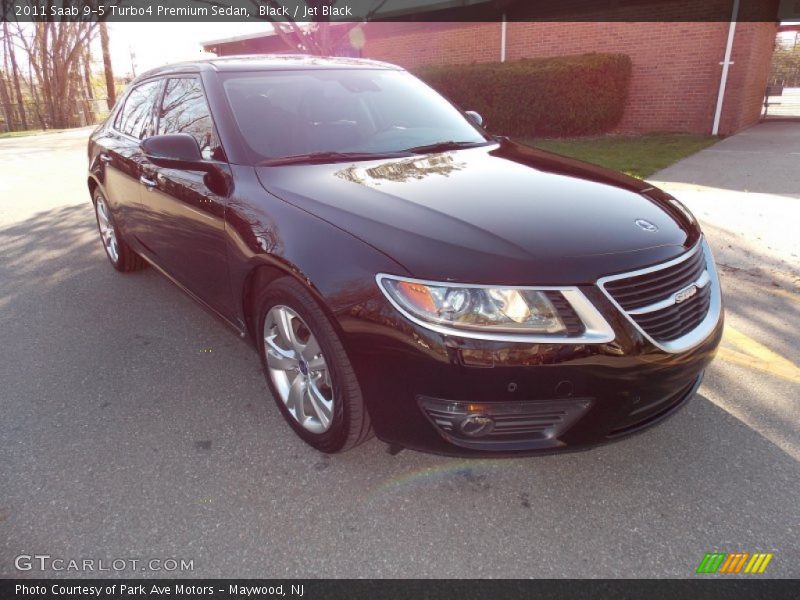 Black / Jet Black 2011 Saab 9-5 Turbo4 Premium Sedan