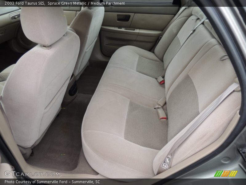 Spruce Green Metallic / Medium Parchment 2003 Ford Taurus SES
