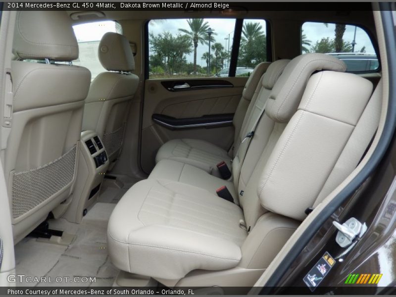 Rear Seat of 2014 GL 450 4Matic