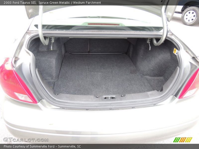 Spruce Green Metallic / Medium Parchment 2003 Ford Taurus SES