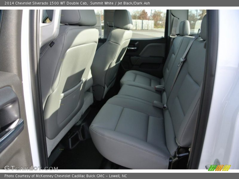 Summit White / Jet Black/Dark Ash 2014 Chevrolet Silverado 1500 WT Double Cab