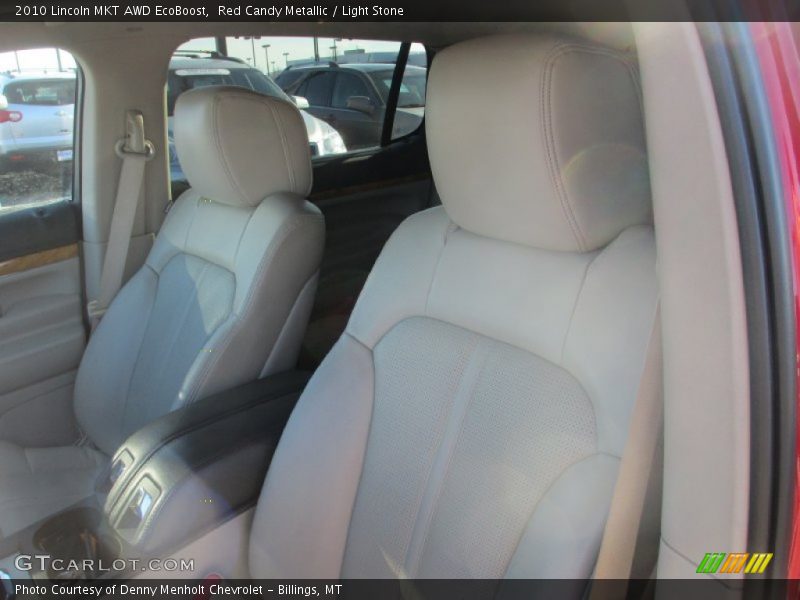 Red Candy Metallic / Light Stone 2010 Lincoln MKT AWD EcoBoost