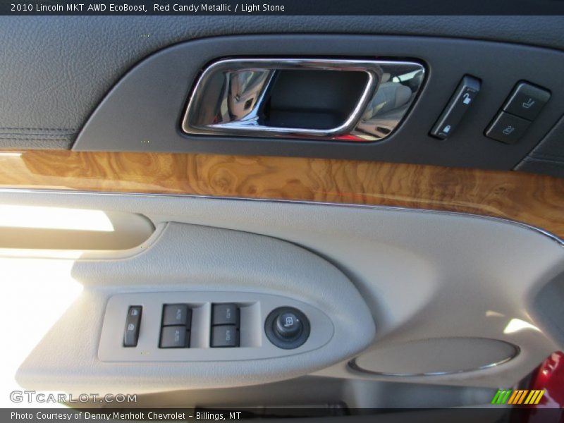 Red Candy Metallic / Light Stone 2010 Lincoln MKT AWD EcoBoost