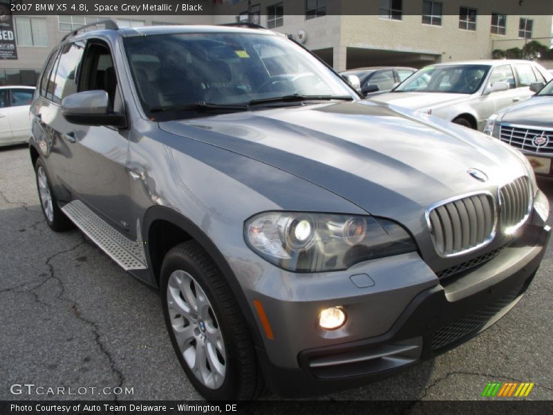 Space Grey Metallic / Black 2007 BMW X5 4.8i