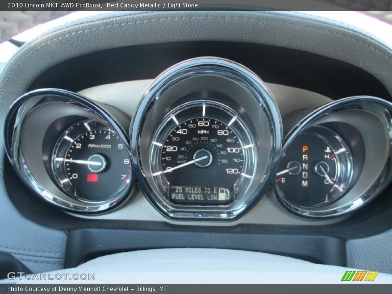 Red Candy Metallic / Light Stone 2010 Lincoln MKT AWD EcoBoost