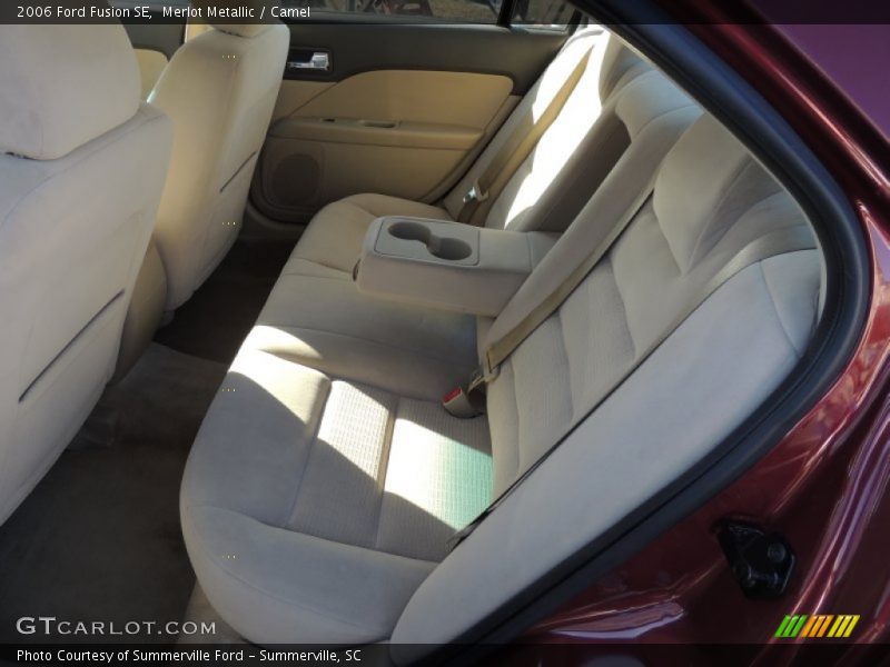 Merlot Metallic / Camel 2006 Ford Fusion SE