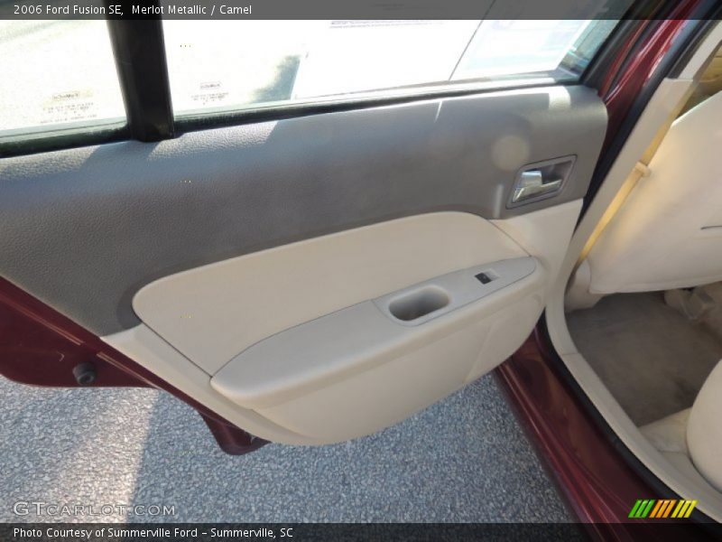 Merlot Metallic / Camel 2006 Ford Fusion SE