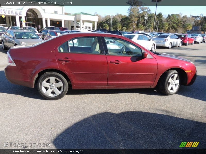 Merlot Metallic / Camel 2006 Ford Fusion SE