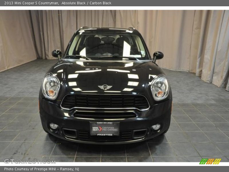 Absolute Black / Carbon Black 2013 Mini Cooper S Countryman