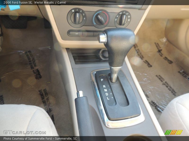 Merlot Metallic / Camel 2006 Ford Fusion SE